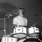Mark drums 2 B&W